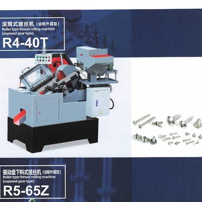 Roller Type Thread Rolling Machine For Bolt Threading Nail Threading Made In China
