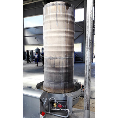 Round Stainless Steel Bright Wire Annealing Furnace 1 Ton 800 Degree