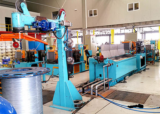 5.5mm-3.5mm block Steel Wire Drawing Equipment High carbon wire