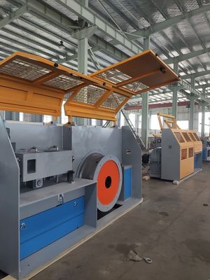 High speed PC Bar Concrete Bar Induction Tempering Production Line for Making Pile Cages